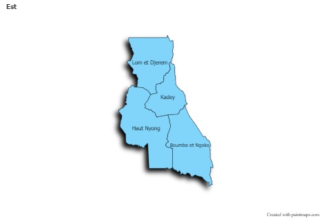 Contoh Peta untuk Est (biru,bayangan)