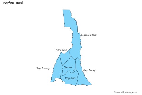 Sample Maps for Extrême-Nord (blue)
