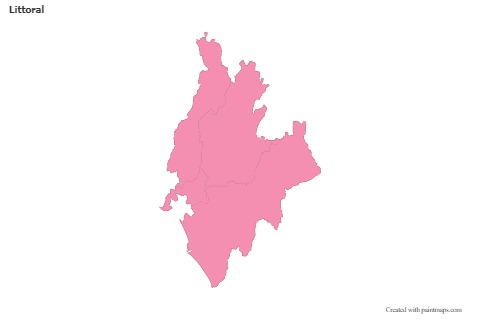 Sample Maps for Littoral (pink,outline)