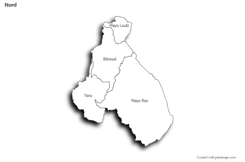 Sample Maps for Nord (black-white,shadowy)
