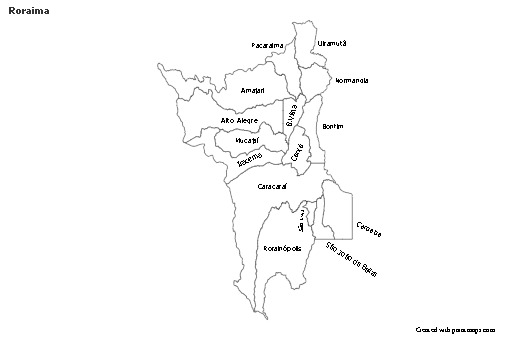 Sample Maps for Roraima (black-white)