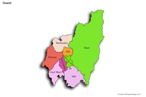 Sample Maps for Ouest (colored,shadowy)