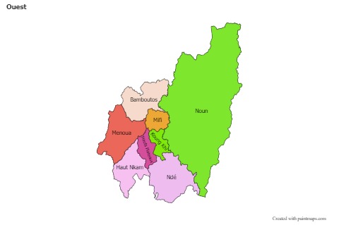 Sample Maps for Ouest (colored)