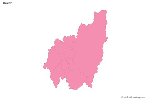 Sample Maps for Ouest (pink,outline)