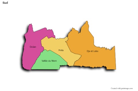 Sample Maps for Sud (colored,shadowy)