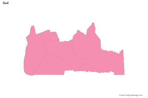 Sample Maps for Sud (pink,outline)
