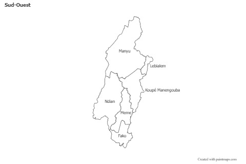 Sample Maps for Sud-Ouest (black-white)