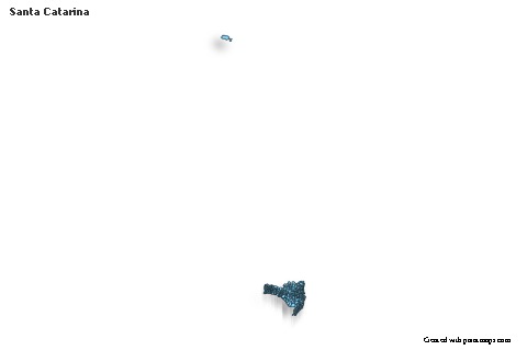 Mapas de muestra para Santa Catarina (azul,sombrío)