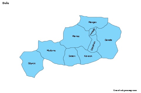 Sample Maps for Bolu (blue)