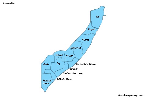 Sample Maps for Somalia (blue)