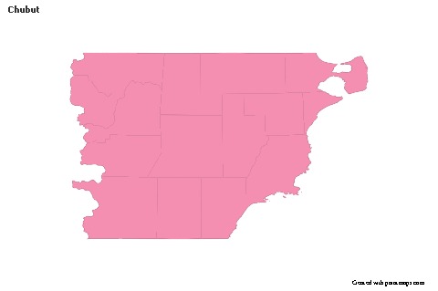 Sample Maps for Chubut (pink,outline)