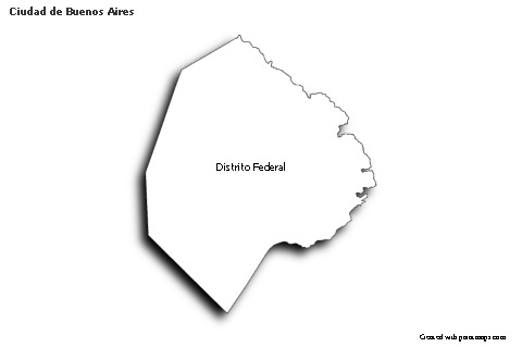 Sample Maps for Ciudad de Buenos Aires (black-white,shadowy)