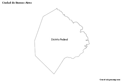 Sample Maps for Ciudad de Buenos Aires (black-white)