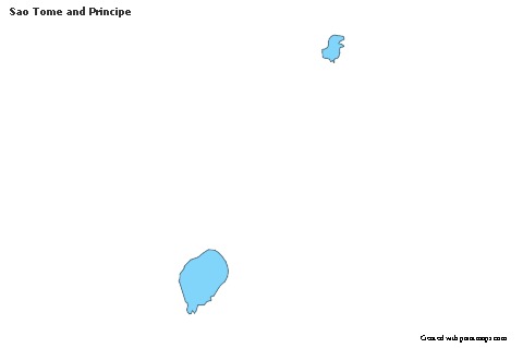 Sample Maps for Sao Tome and Principe (blue)