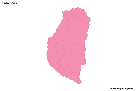 Sample Maps for Entre Ríos (pink,outline)