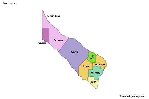 Sample Maps for Formosa (colored)