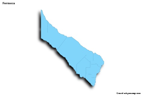 Sample Maps for Formosa (blue,outline,shadowy)