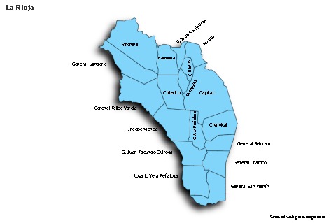 Sample Maps for La Rioja (blue,shadowy)