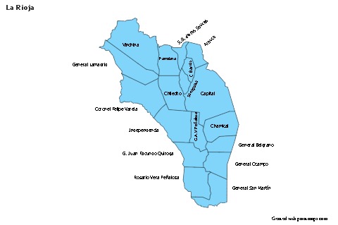 Sample Maps for La Rioja (blue)