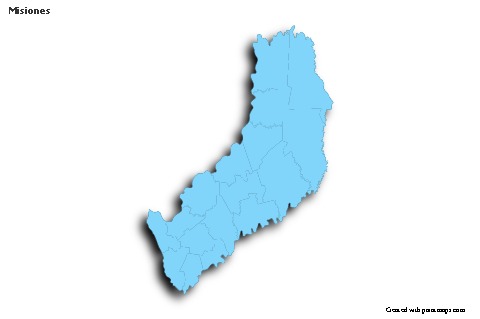 Misiones için Örnek Haritalar (mavi,anahat,gölgeli)
