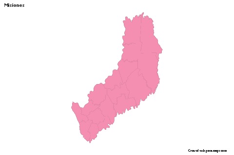 Misiones için Örnek Haritalar (pembe,anahat)