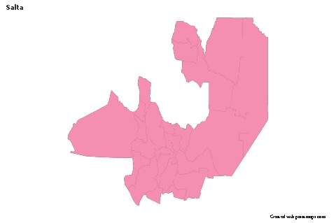 Sample Maps for Salta (pink,outline)