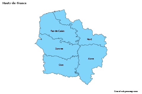 Sample Maps for Hauts-de-France (blue)