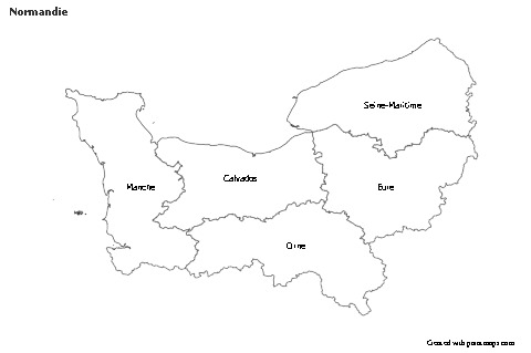 Sample Maps for Normandie (black-white)
