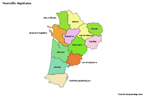 Sample Maps for Nouvelle-Aquitaine (colored)