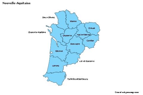 Sample Maps for Nouvelle-Aquitaine (blue)