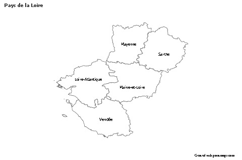 Sample Maps for Pays de la Loire (black-white)