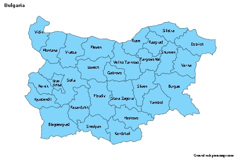 Sample Maps for Bulgaria (blue)