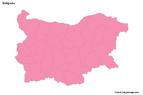 Sample Maps for Bulgaria (pink,outline)
