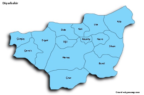 Sample Maps for Diyarbakir (blue,shadowy)