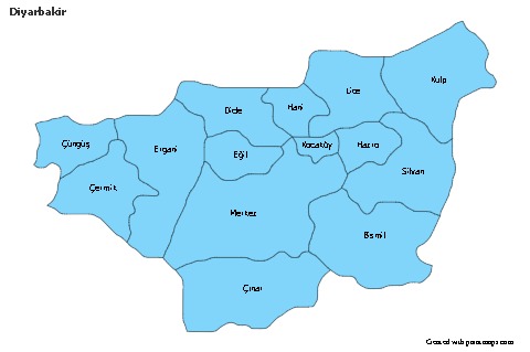 Sample Maps for Diyarbakir (blue)