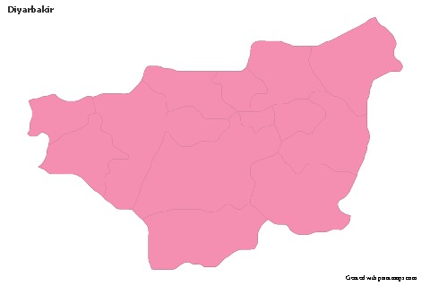 Sample Maps for Diyarbakir (pink,outline)