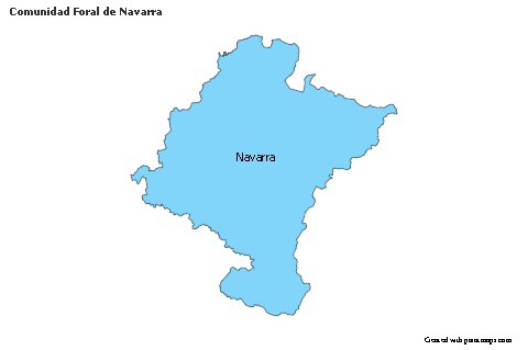 Sample Maps for Comunidad Foral de Navarra (blue)