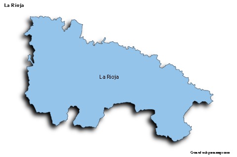 Sample Maps for La Rioja (colored,shadowy)