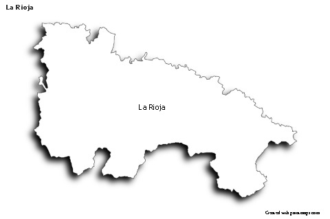 Sample Maps for La Rioja (black-white,shadowy)
