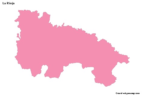 Sample Maps for La Rioja (pink,outline)