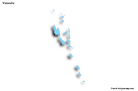 Sample Maps for Vanuatu (blue,outline,shadowy)