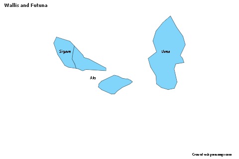 Sample Maps for Wallis and Futuna (blue)