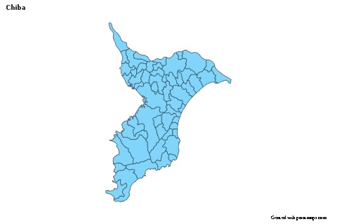 Sample Maps for Chiba (blue)