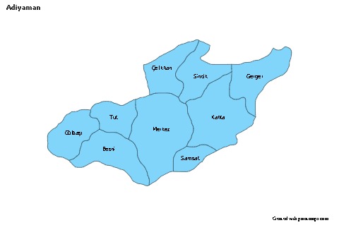 Sample Maps for Adiyaman (blue)