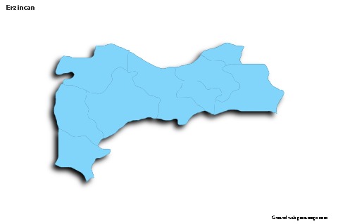 Sample Maps for Erzincan (blue,outline,shadowy)