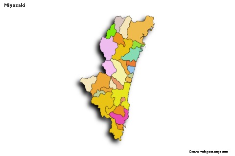Sample Maps for Miyazaki (colored,shadowy)