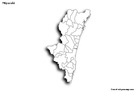 Sample Maps for Miyazaki (black-white,shadowy)