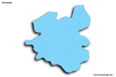 Sample Maps for Erzurum (blue,outline,shadowy)
