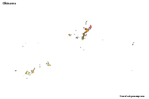 Sample Maps for Okinawa (colored)