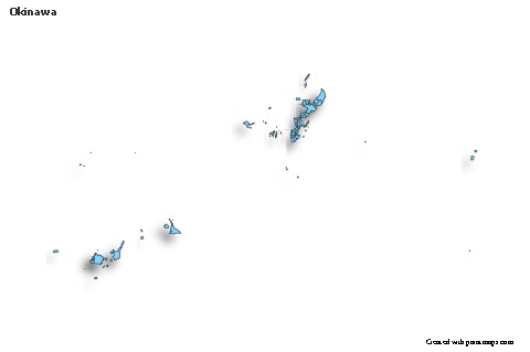 Sample Maps for Okinawa (blue,shadowy)